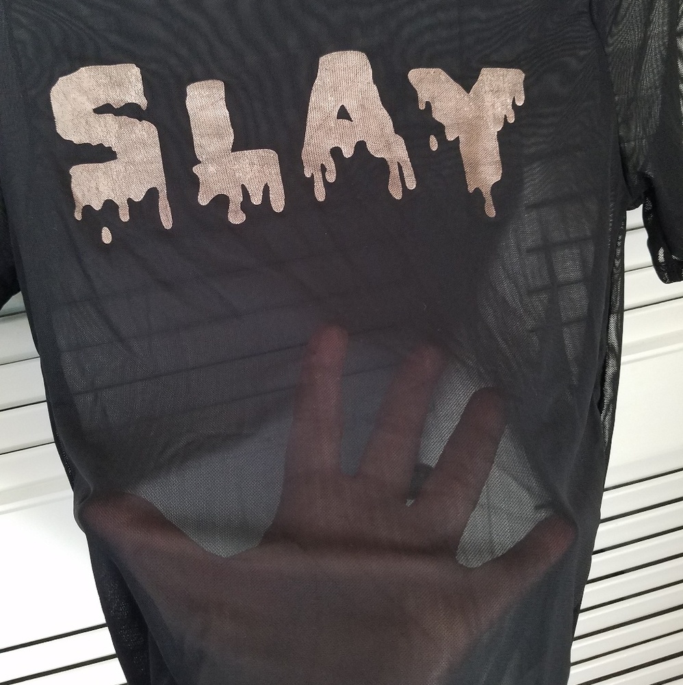 💖Slay Mesh top - Picture 2 of 6